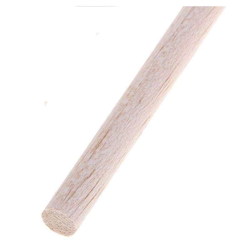 BALSA WOOD DOWEL ROUND 500MM X 10MM - M.T.S. Arts & Crafts