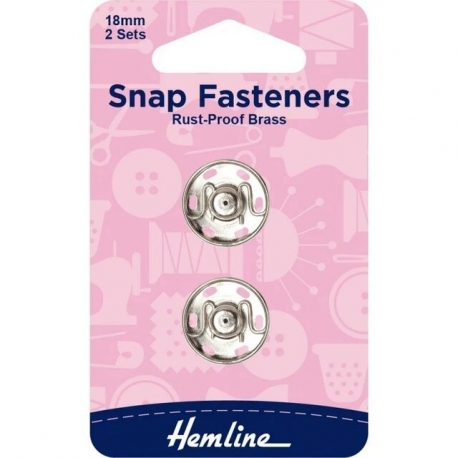 Hemline - Snap Fasteners - 6mm