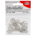 METAL DECORATIVE GEARS - SILVER
