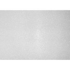 FUN FOAM 2MM X 20 X 30CM WITH GLITTER - WHITE