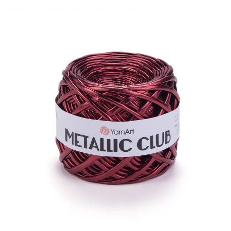 METALLIC CLUB KNITTING YARN 100% POLYESTER - 180GRMS
