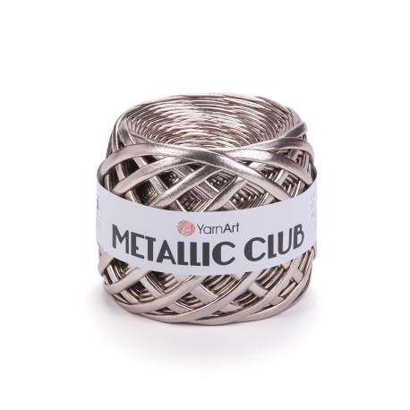 METALLIC CLUB KNITTING YARN 100% POLYESTER - 180GRMS