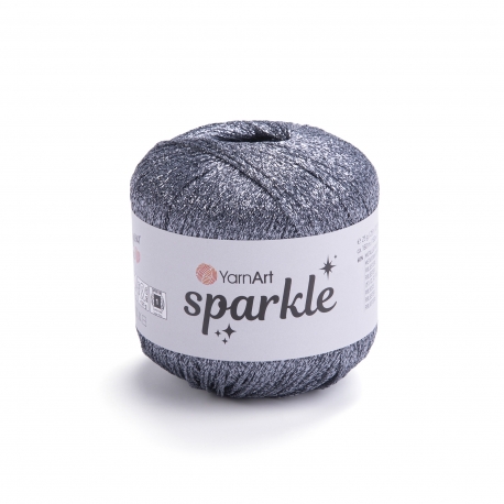 SPARKLE KNITTING YARN 60% METALLIC POLYESTER 40% POLYAMIDE - 25GRM