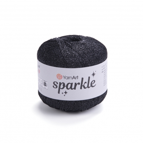 SPARKLE KNITTING YARN 60% METALLIC POLYESTER 40% POLYAMIDE - 25GRM