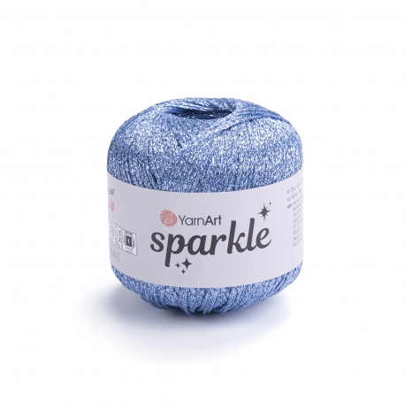 SPARKLE KNITTING YARN 60% METALLIC POLYESTER 40% POLYAMIDE - 25GRM