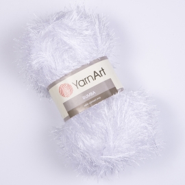 RUMBA KNITTING YARN 80% POLYESTER 20% METALLIC - 100GRM