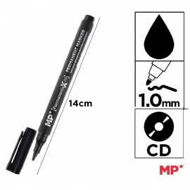 CD MARKER MEDIUM POINT BLACK