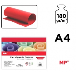 A4 CARDBOARD 180GSM - RED