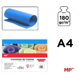 A4 CARDBOARD 180GSM - BLUE