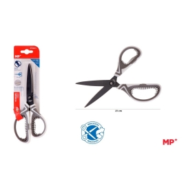 ERGONOMIC SILICONE HANDLE SCISSORS