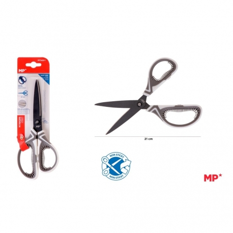 ERGONOMIC SILICONE HANDLE SCISSORS