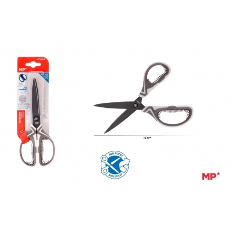 ERGONOMIC SILICONE SOFT HANDLE SCISSORS