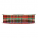 GROSS GRAIN RIBBON 38MM - BLUE BY THE METER