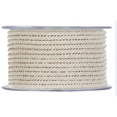 BEAD CORD 0.4MM X 40MTR - WHITE