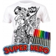 T-SHIRT SUPER HERO 3-4