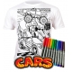 T-SHIRT CARS 3-4