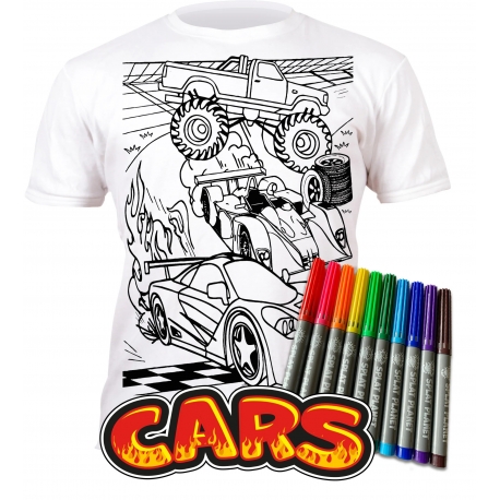T-SHIRT CARS 3-4