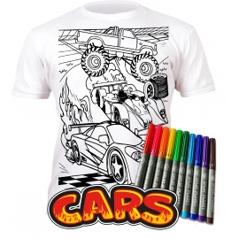 T-SHIRT CARS 3-4