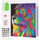 LION DIAMOND PAINTING 40 X 30CM
