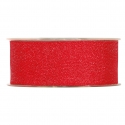 SATIN RIBBON 3MM - RED BY THE METER