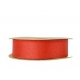SATIN RIBBON 3MM - RED BY THE METER