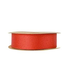 SATIN RIBBON 3MM - RED BY THE METER