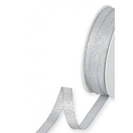 RIBBON FABULOUS 15MM - SILVER BY THE METER