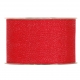 RIBBON FABULOUS 63MM - RED BY THE METER