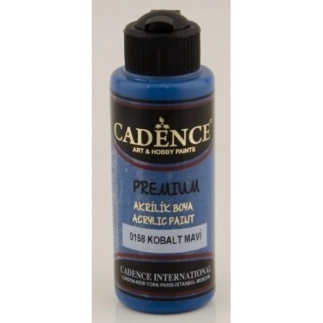 PREMIUM ACRYLIC PAINT COL.158 25ML  - COBALT BLUE