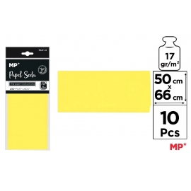 SILK PAPER 50 X 66CM C.YELLOW