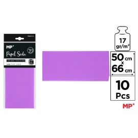 SILK PAPER 50 X 66CM C.PURPLE