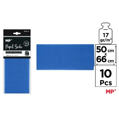 SILK PAPER 50 X 66CM C.ROYAL BLUE