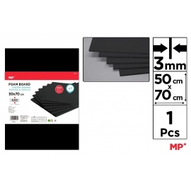 HIGH QUALITY FOAM BOARD 50 X 70CM 3MM