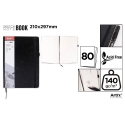 SKETCHBOOK HARDCOVER 21 X 29.7CM 140GRMS