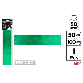 CREPE PAPER METALLIC 50 X 100CM