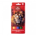 SCHOOL COLOURED PENCIL SET 24