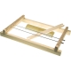 CHILDRENS WEAVING FRAME WITH SHUTTLE