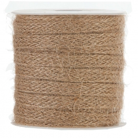 SATIN RIBBON 3MM - RED BY THE METER