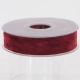 SATIN RIBBON 3MM - RED BY THE METER