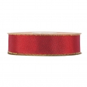 SATIN RIBBON 3MM - RED BY THE METER