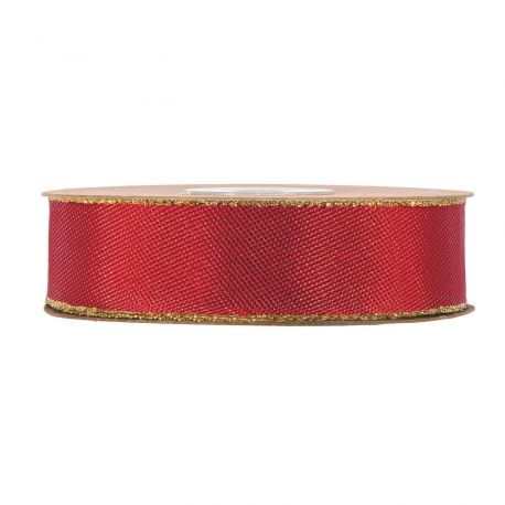 SATIN RIBBON 3MM - RED BY THE METER