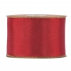 SATIN RIBBON 3MM - RED BY THE METER