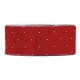 SATIN RIBBON 3MM - RED BY THE METER