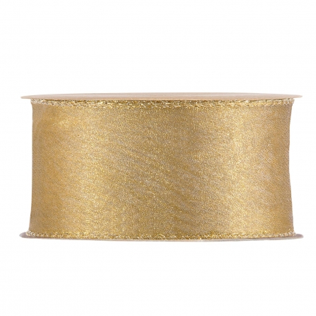 RIBBON MY FAVOURITE DREAM 40MM - COPPER - BY THE METER