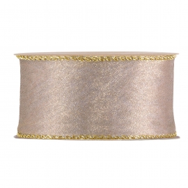 RIBBON MY FAVOURITE DREAM 40MM - DARK PINK - BY THE METER