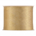 RIBBON MY FAVOURITE DREAM 63MM - GOLD - BY THE METER