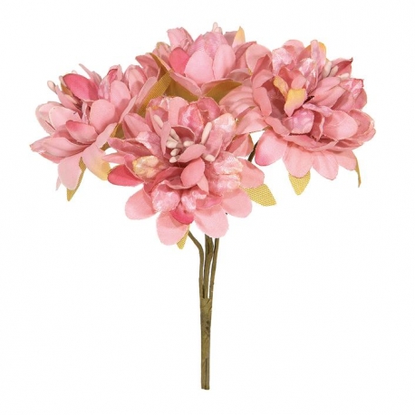 PICK W/4 HORTENSIA CM16 X 11H - OLD PINK