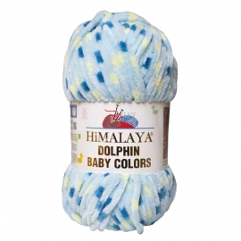 DOLPHIN BABY COLOURS YARN 100 GRMS - LIGHT BLUE SHADE