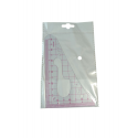 ARISTO LOUPE RULER 30CM GLASS CLEAR MAGNIFIER