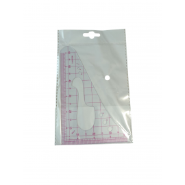 ARISTO LOUPE RULER 30CM GLASS CLEAR MAGNIFIER